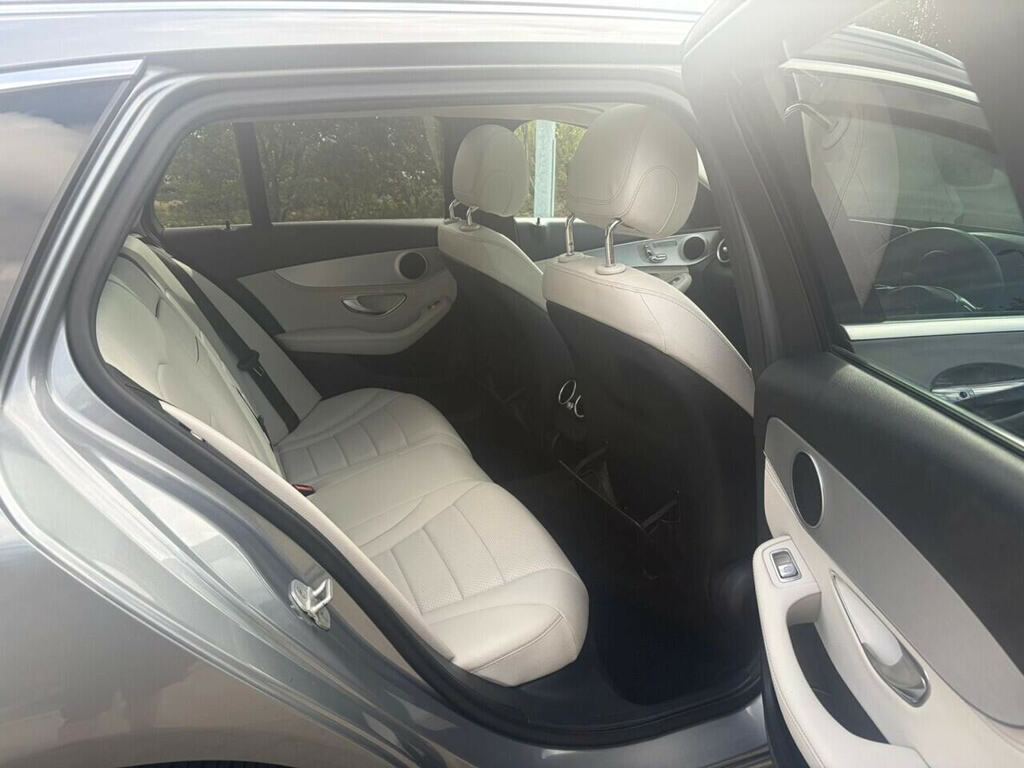 Mercedes-Benz C Class Coupe White #14