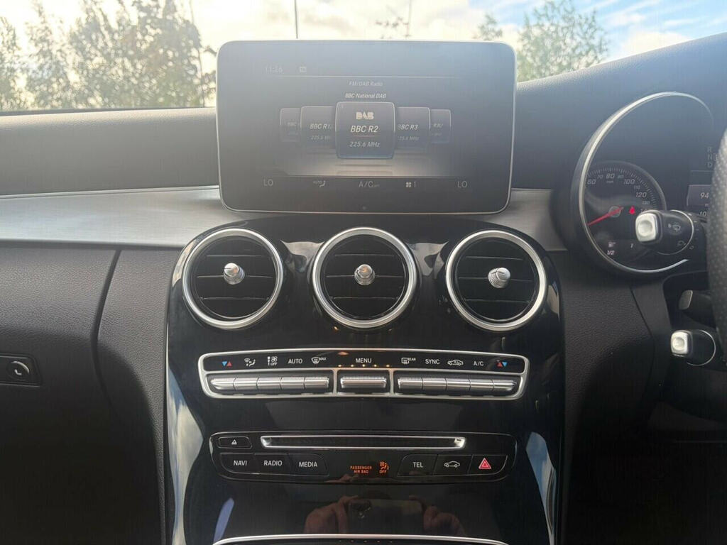 Mercedes-Benz C Class Coupe White #23