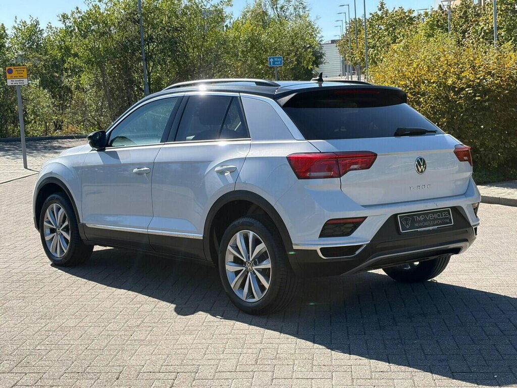 Volkswagen T-Roc 1.5 Tsi Gpf Evo Design Suv Dsg Euro 6 Silver #4