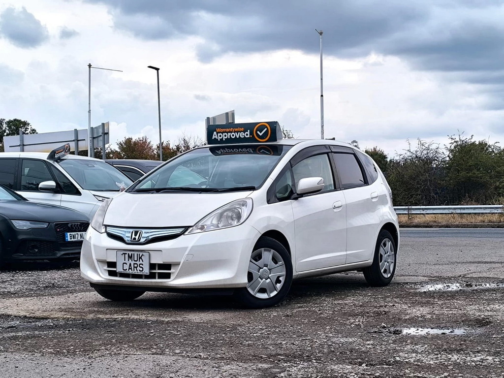 Honda Jazz Fit 1.3 Hybrid 201111 5 Seats Ulez Free Fre White #3