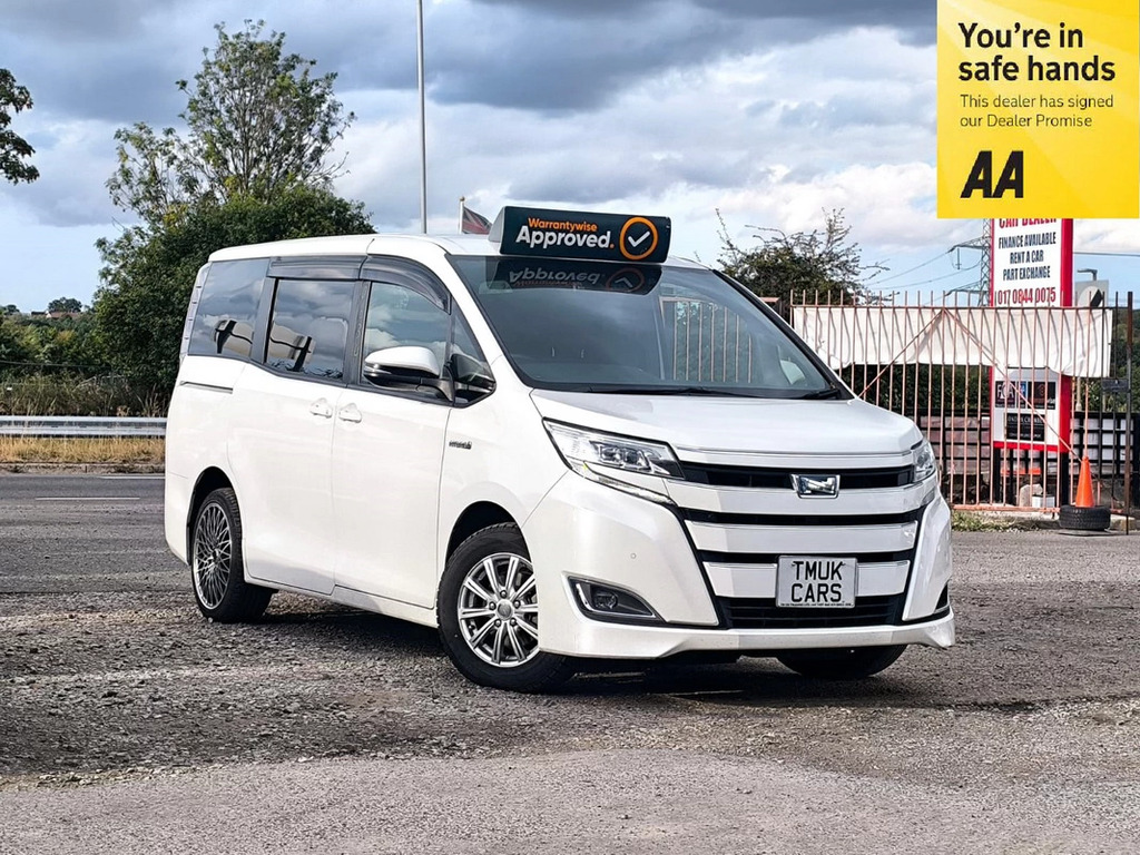 Toyota Noah 1.8 Hybrid 201969 7 Seats Mpv Ulez Free Fre White