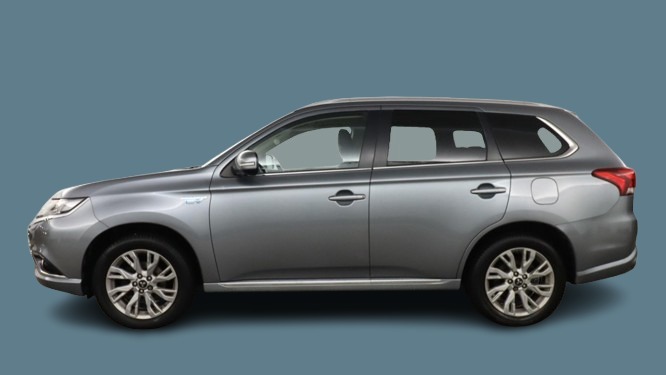 Mitsubishi Outlander  White #7