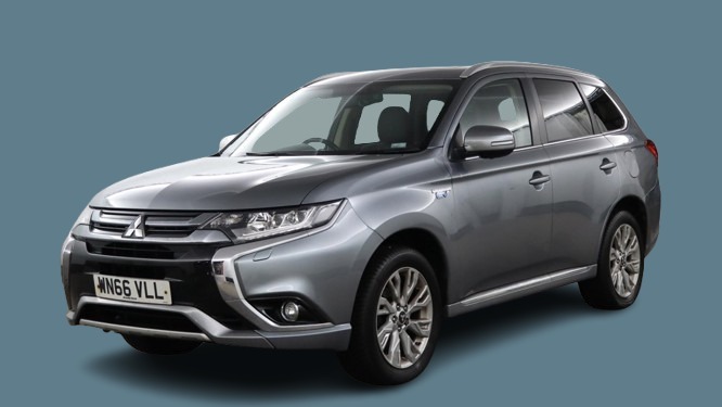 Mitsubishi Outlander 2.0 Plugin Hybrid 201666 12Kwh Gx4h Suv 4Wd 5 Se Grey #2
