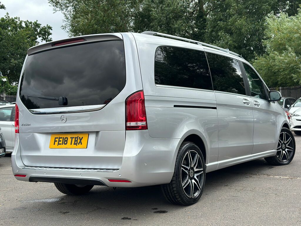 Mercedes-Benz V Class 2.2 V250d 2018 18 Amg Line 8 Se Silver #3
