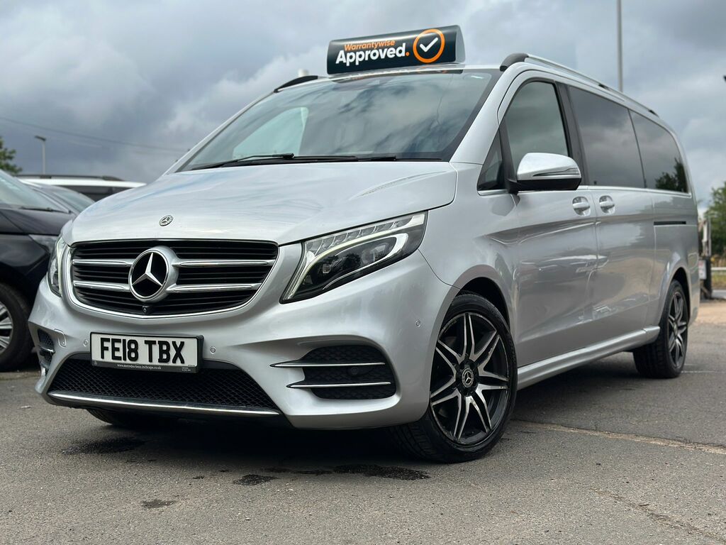 Mercedes-Benz V Class 2.2 V250d 2018 18 Amg Line 8 Se Silver #2