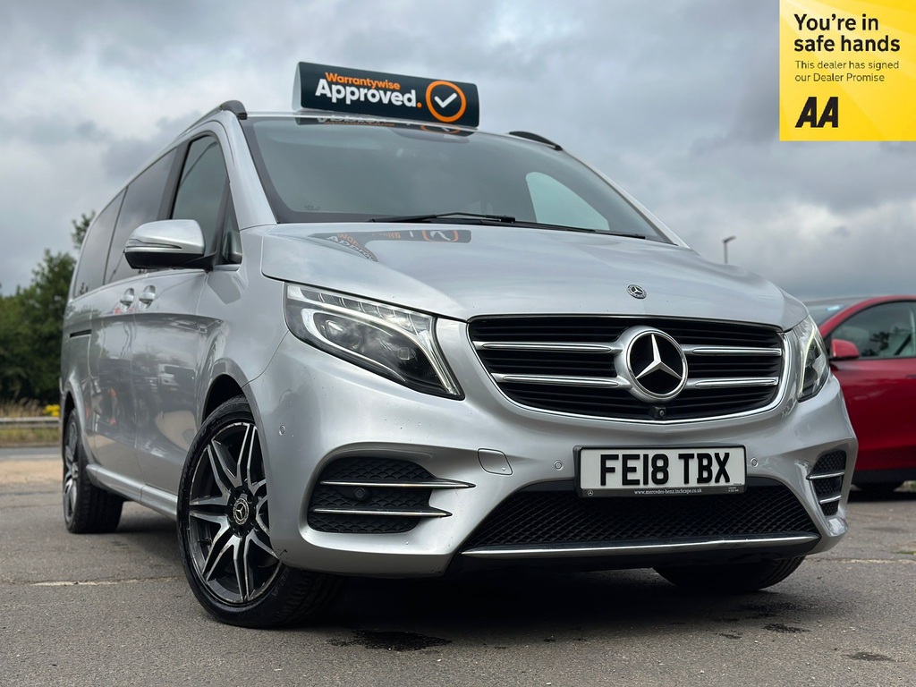 Mercedes-Benz V Class 2.2 V250d 2018 18 Amg Line 8 Se Silver