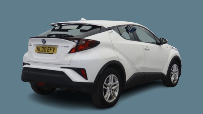 Toyota C-Hr 1.8 Hybrid 202020 Icon Dynamic Suv 5 Seats 2 White #4