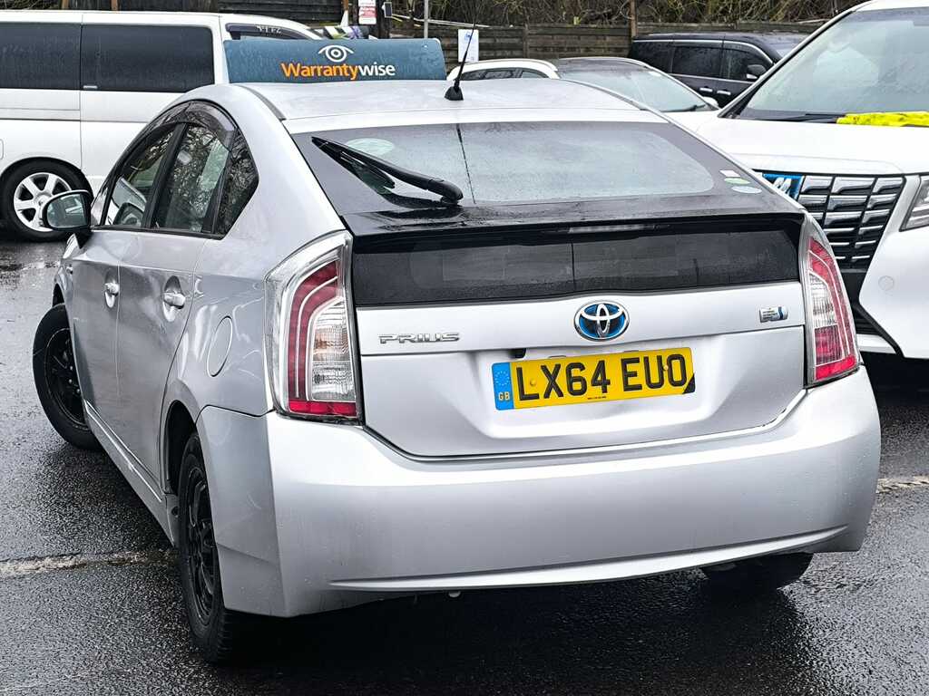 Toyota Prius 1.8 Hybrid 201564 T Spirit 5 Seats Ulez Free Silver #4