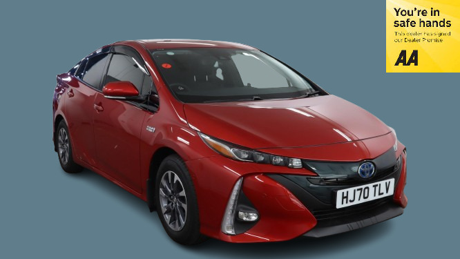 Toyota Prius 1.8 Plugin Hybrid 202070 Vvti 8.8 Kwh 5 Seats Red