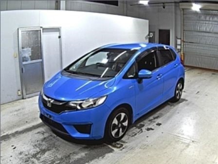 Honda Jazz Fit 1.5 Hybrid 201515 5 Seats Hatchback Ulez Blue #2