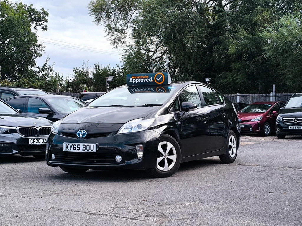 Toyota Prius 1.8 Hybrid 201565 T3 5 Seats Ulez Black #3