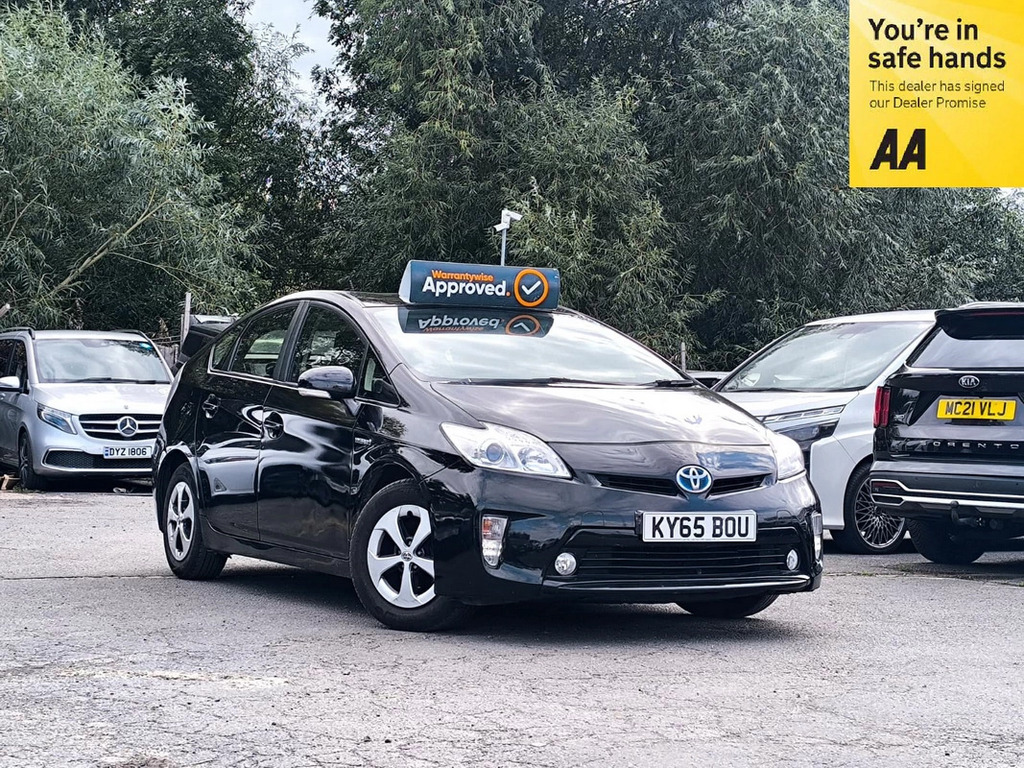 Toyota Prius 1.8 Hybrid 201565 T3 5 Seats Ulez Black