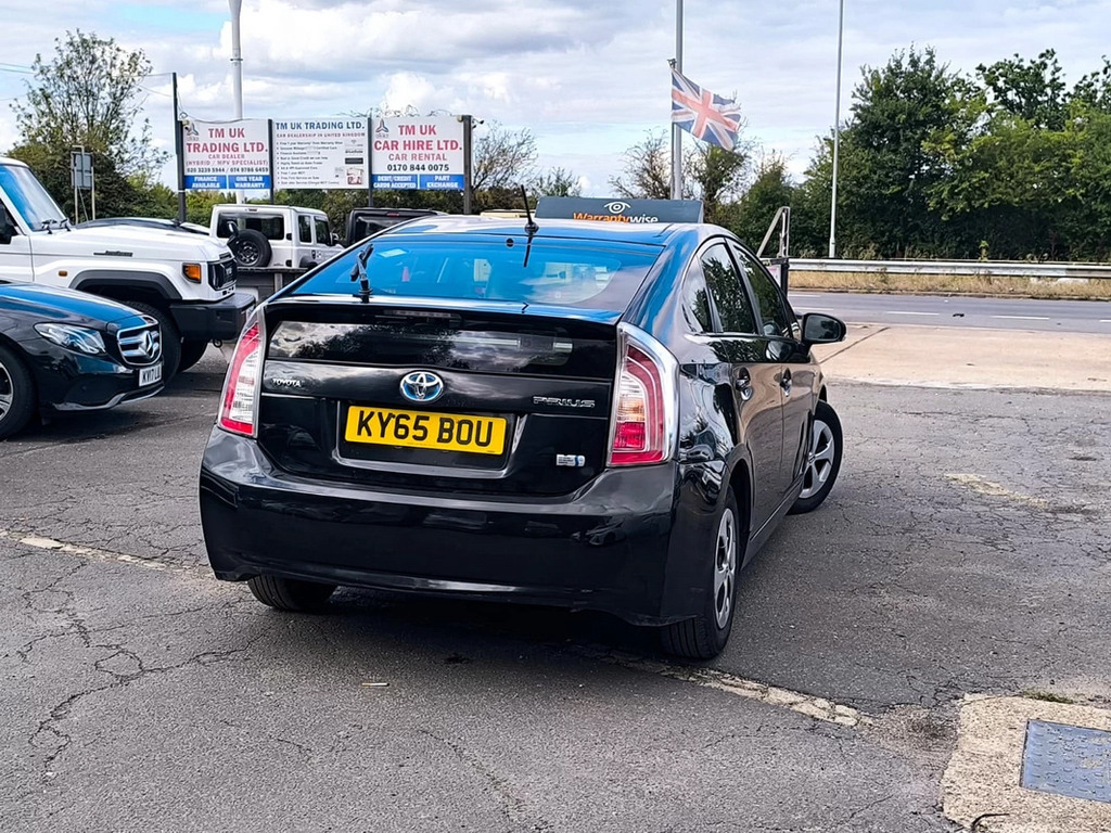 Toyota Prius 1.8 Hybrid 201565 T3 5 Seats Ulez Black #4