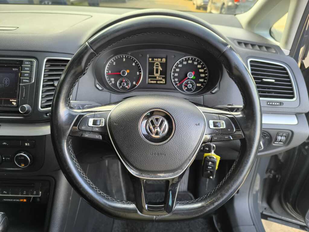 Volkswagen Sharan Se Tdi Dsg Blue #16
