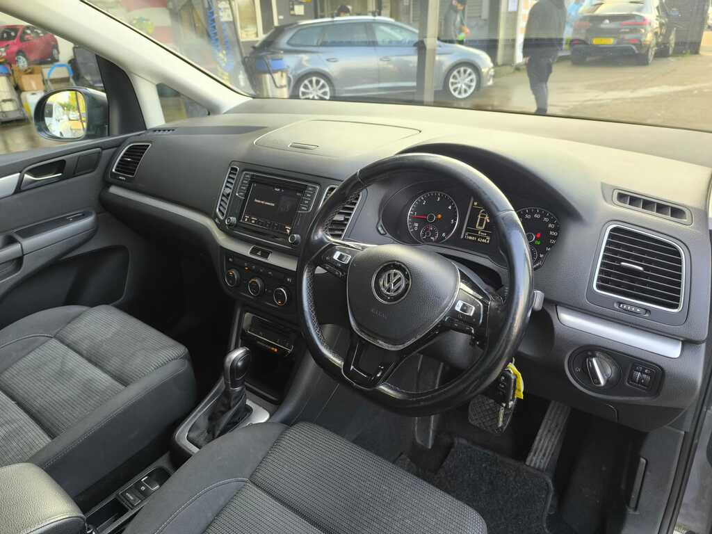 Volkswagen Sharan Se Tdi Dsg Blue #11