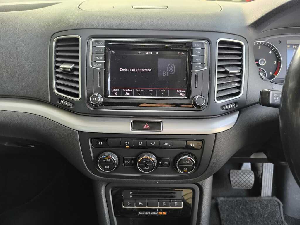 Volkswagen Sharan Se Tdi Dsg Blue #17
