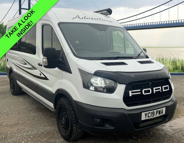 Ford Transit Custom 2.0 350 Ecoblue Campervan Fwd L3 White