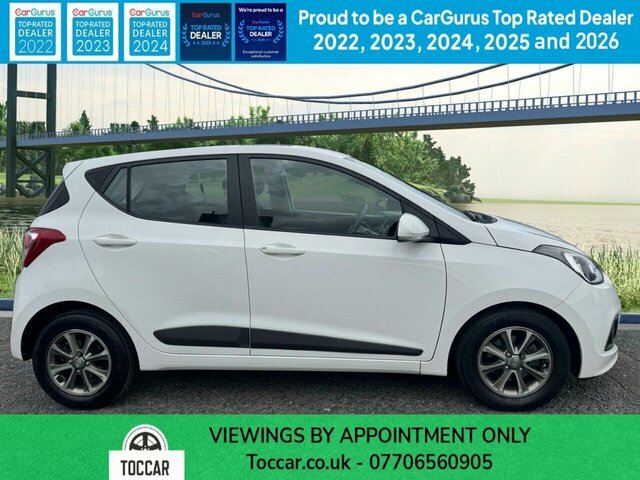 Hyundai I10 1.2 Premium Hatchback Euro 5 87 White #2