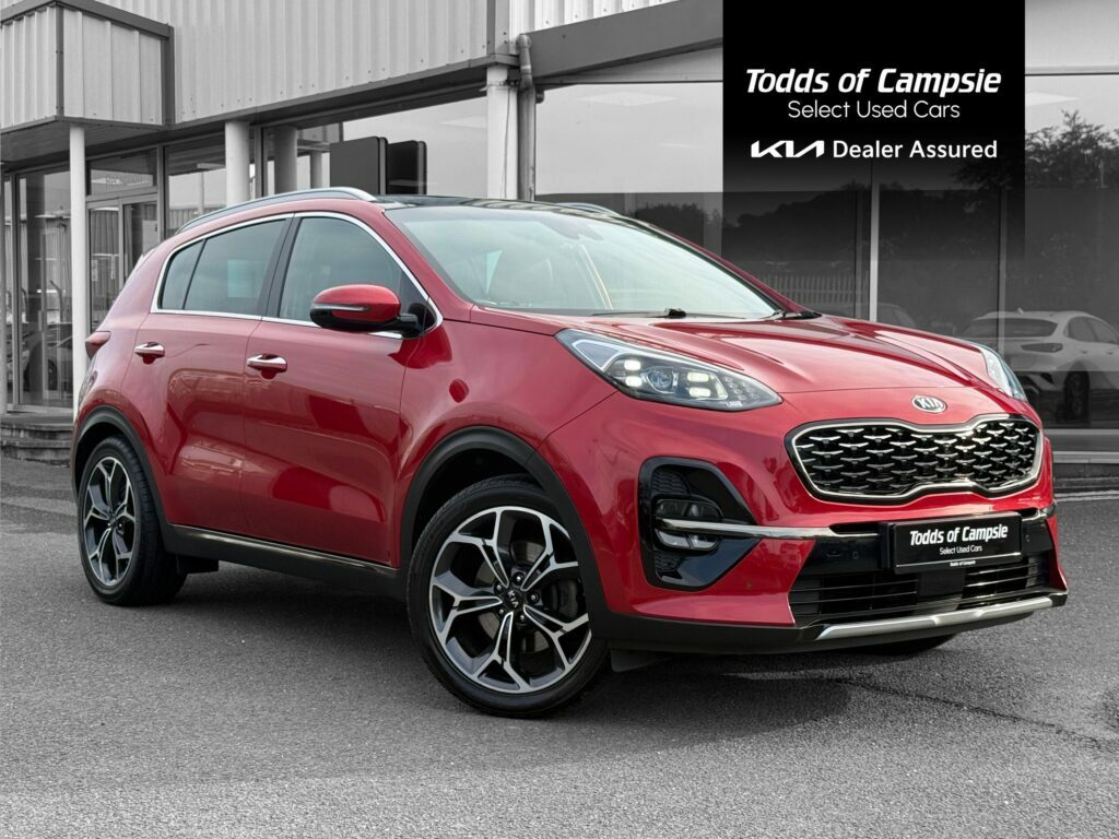 Kia Sportage 1.6 Crdi 48V Gt-line S Red