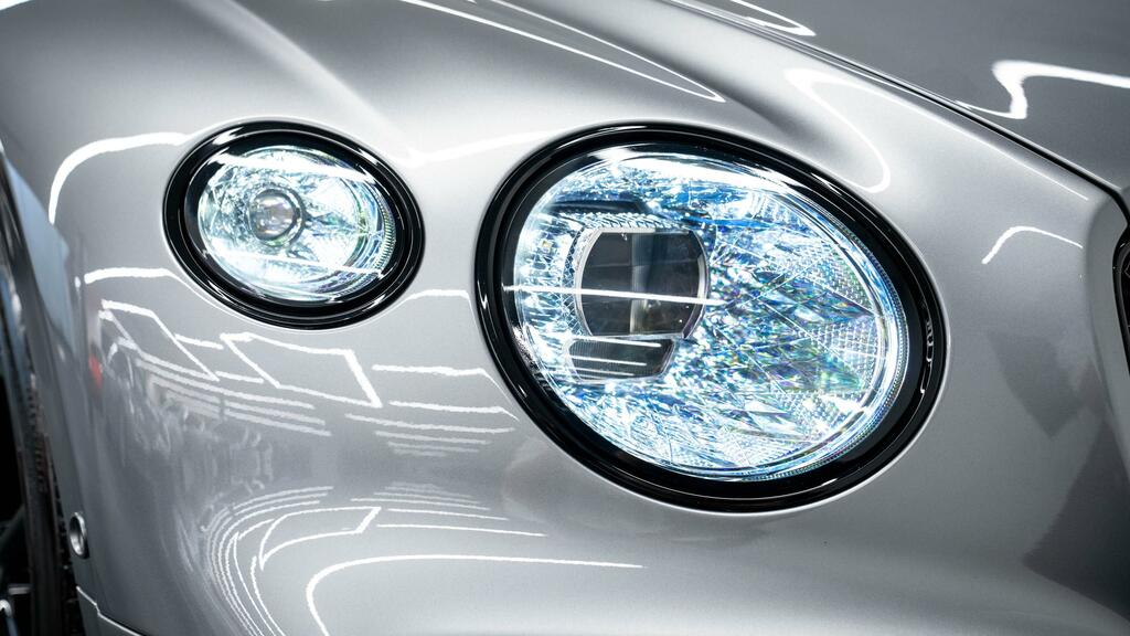 Bentley Continental Gt V8 Blue #11