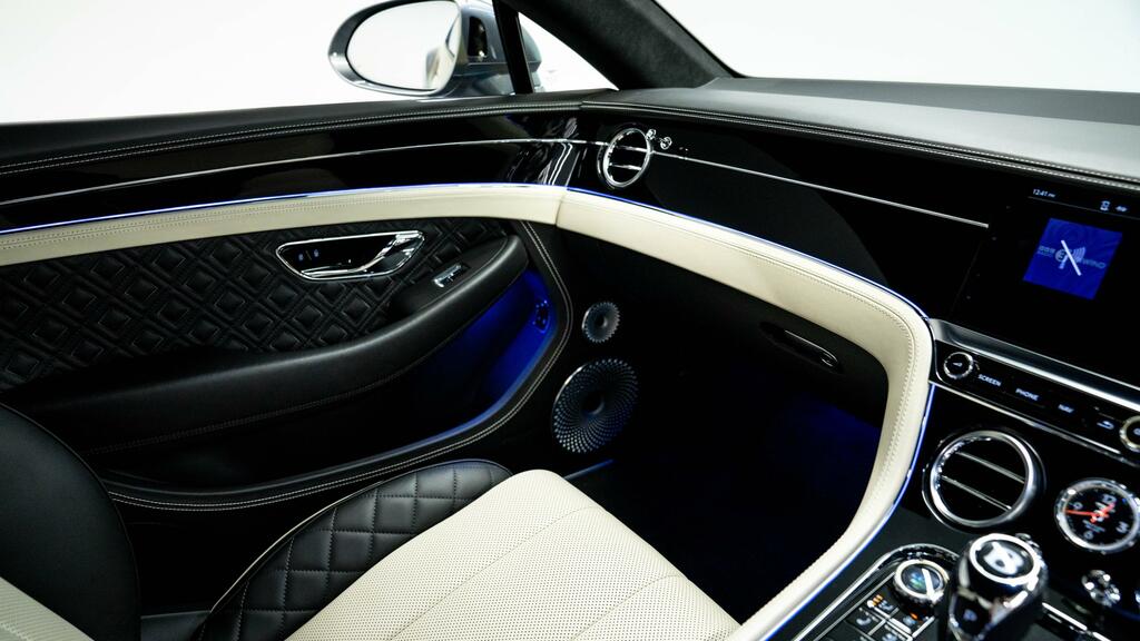 Bentley Continental Gt V8 Blue #28