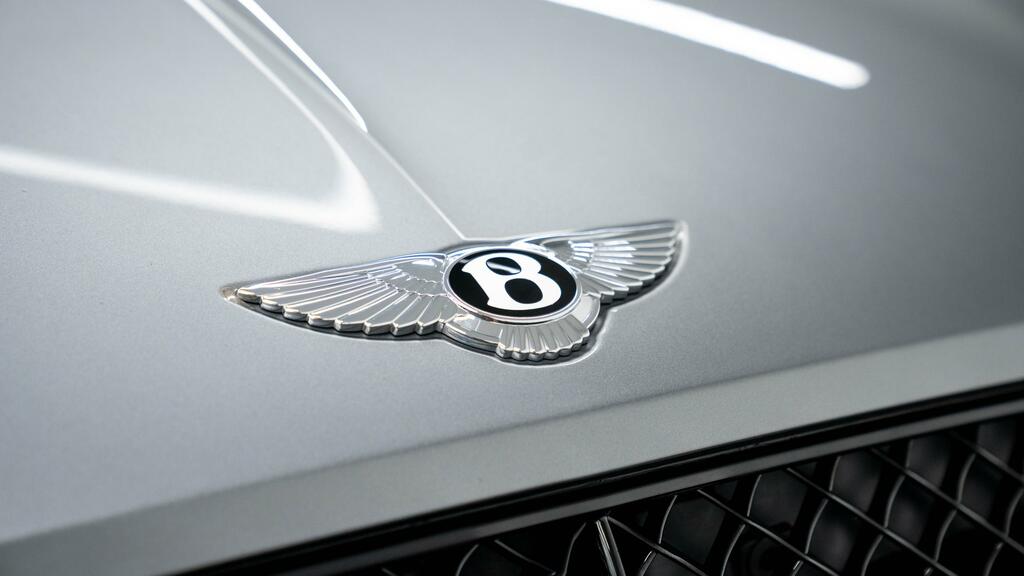 Bentley Continental Gt V8 Blue #12