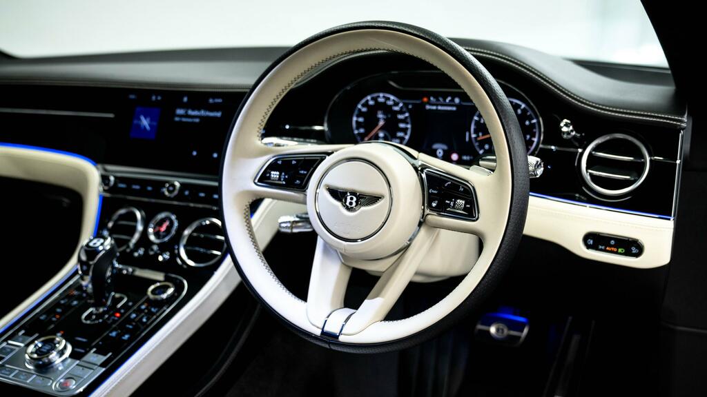 Bentley Continental Gt V8 Blue #24