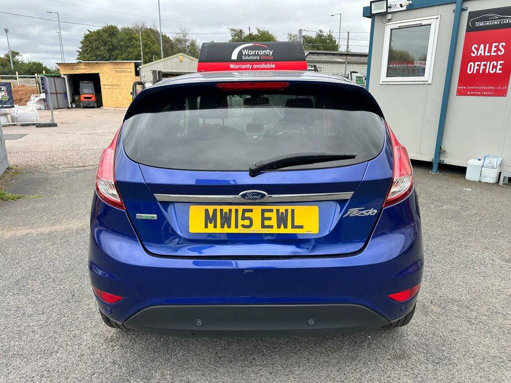Ford Fiesta 1.0T Ecoboost Titanium Euro 6 Ss Blue #6