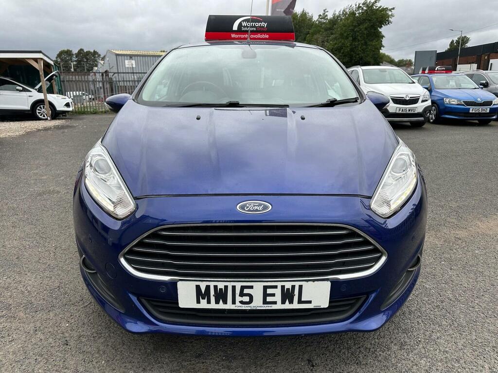 Ford Fiesta 1.0T Ecoboost Titanium Euro 6 Ss Blue #2