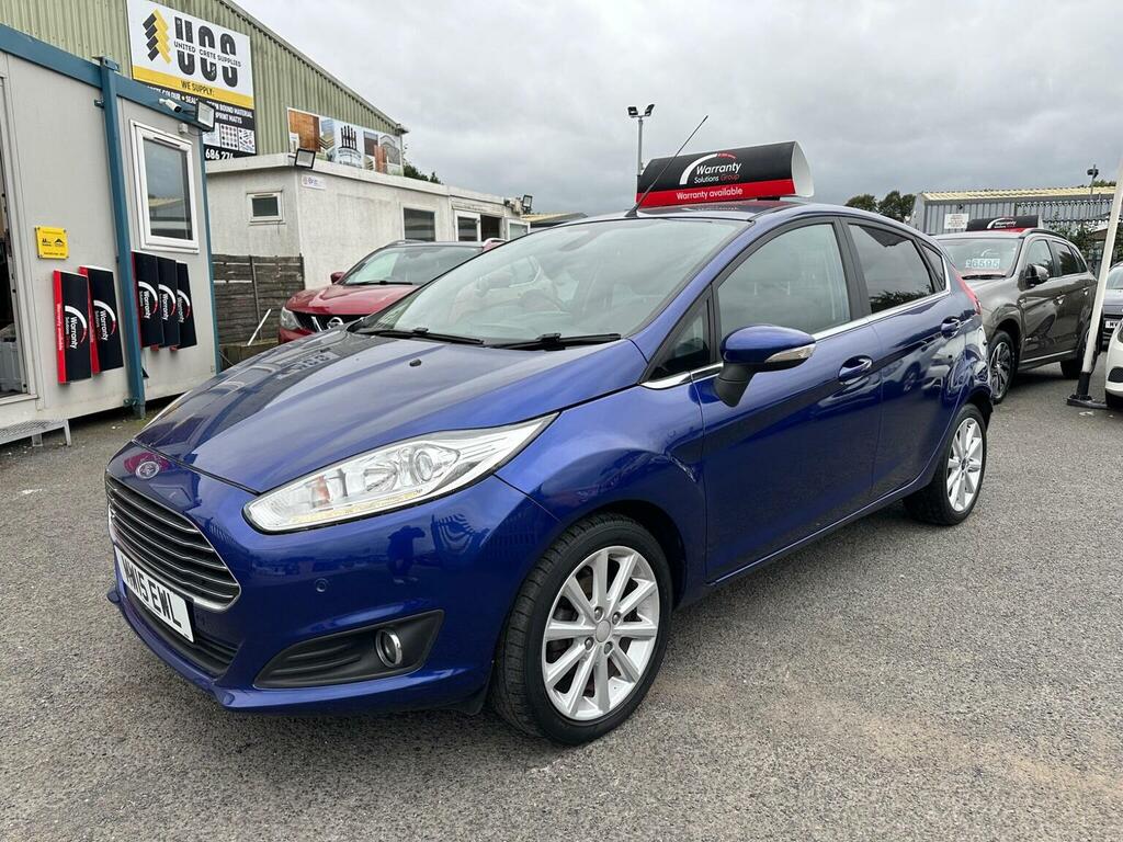 Ford Fiesta 1.0T Ecoboost Titanium Euro 6 Ss Blue #3