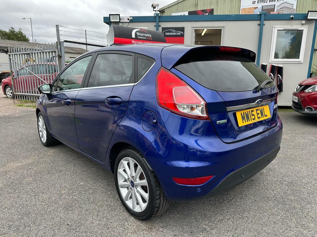 Ford Fiesta 1.0T Ecoboost Titanium Euro 6 Ss Blue #4
