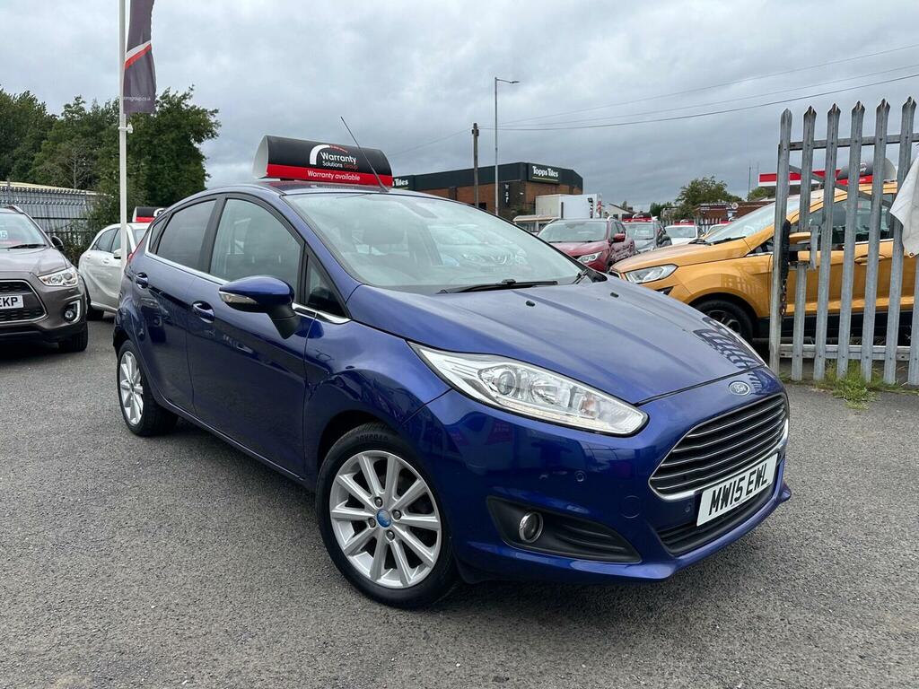 Ford Fiesta 1.0T Ecoboost Titanium Euro 6 Ss Blue