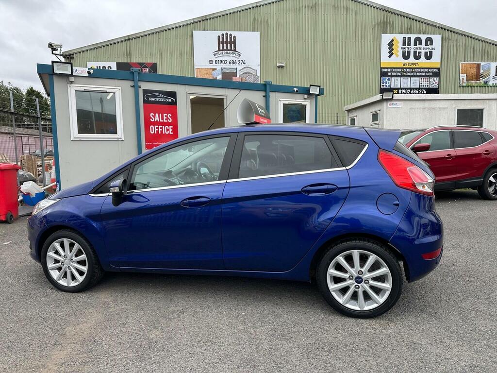 Ford Fiesta 1.0T Ecoboost Titanium Euro 6 Ss Blue #5