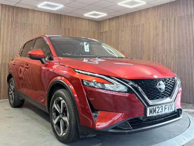 Nissan Qashqai 1.3 Dig-t Mhev N-connecta Euro 6 Ss Red