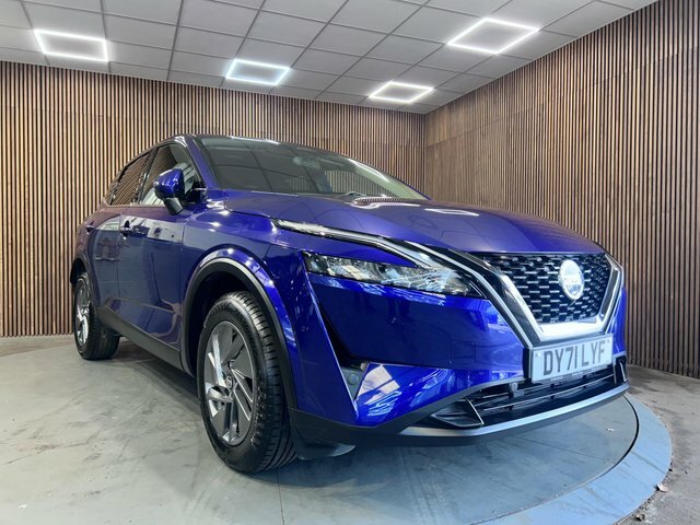 Nissan Qashqai 1.3 Dig-t Mhev Acenta Premium Euro 6 Ss Blue