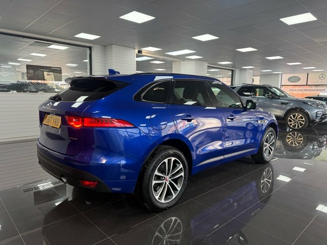 Jaguar F-Pace I R-sport Awd Blue #2