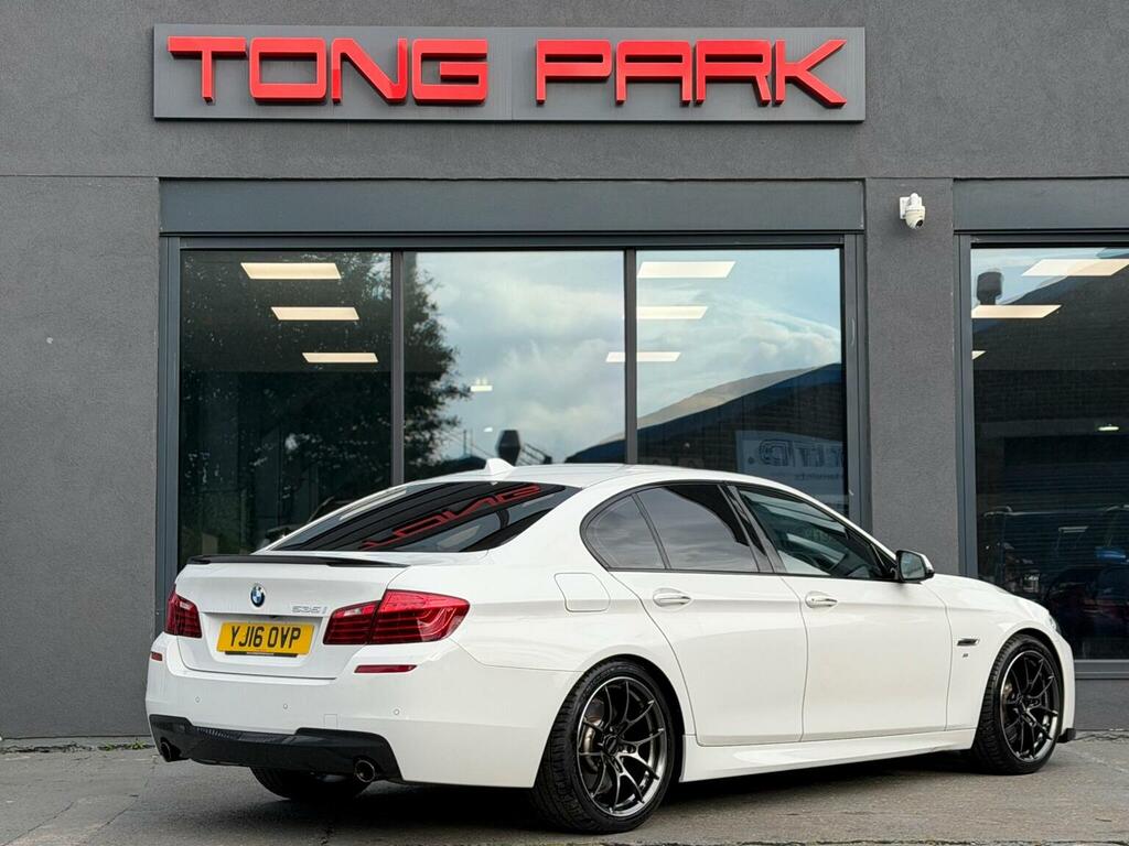 BMW 5 Series 520D Luxury Saloon Blue #12