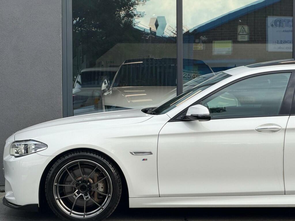 BMW 5 Series 520D Luxury Saloon Blue #16
