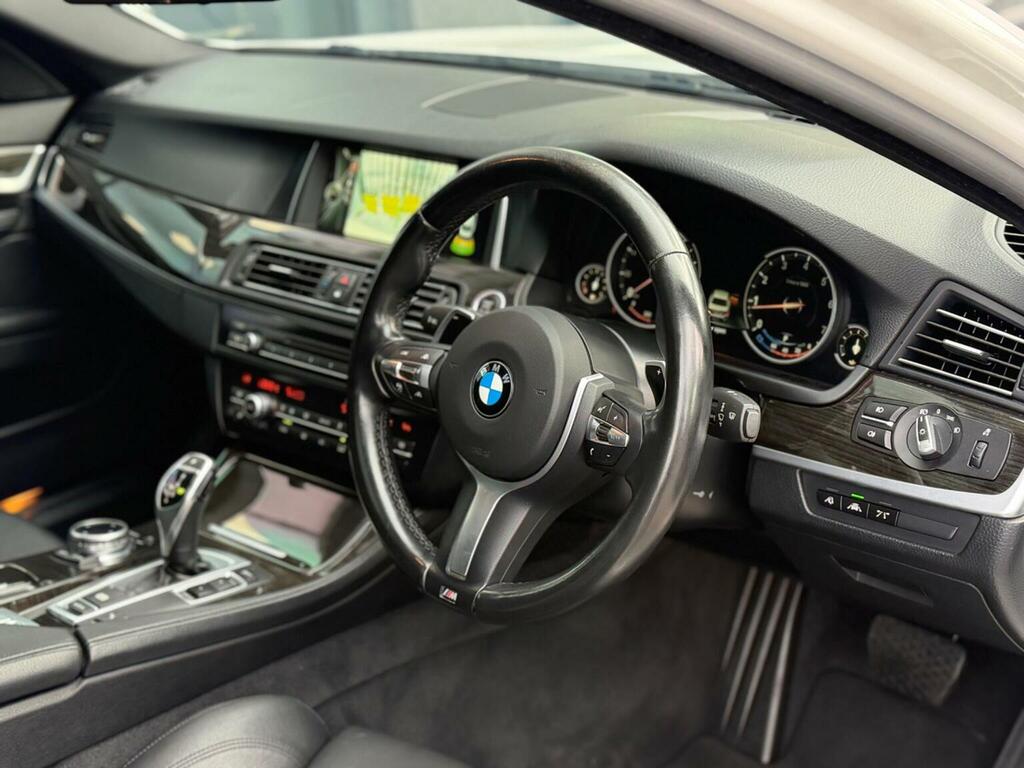 BMW 5 Series 520D Luxury Saloon Blue #21