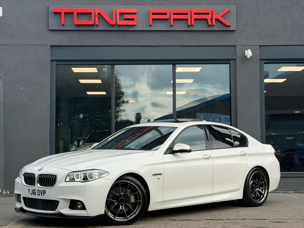 BMW 5 Series 520D Luxury Saloon Blue #10