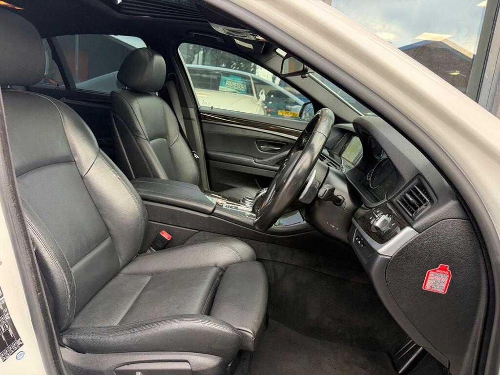 BMW 5 Series 520D Luxury Saloon Blue #22