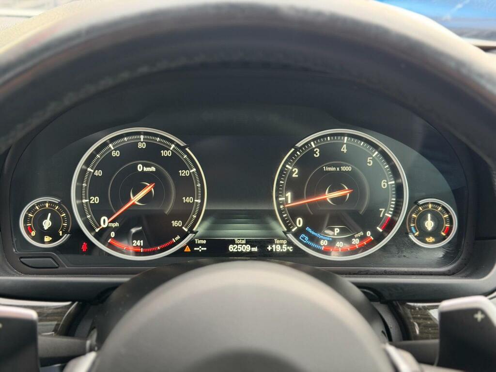 BMW 5 Series 520D Luxury Saloon Blue #35