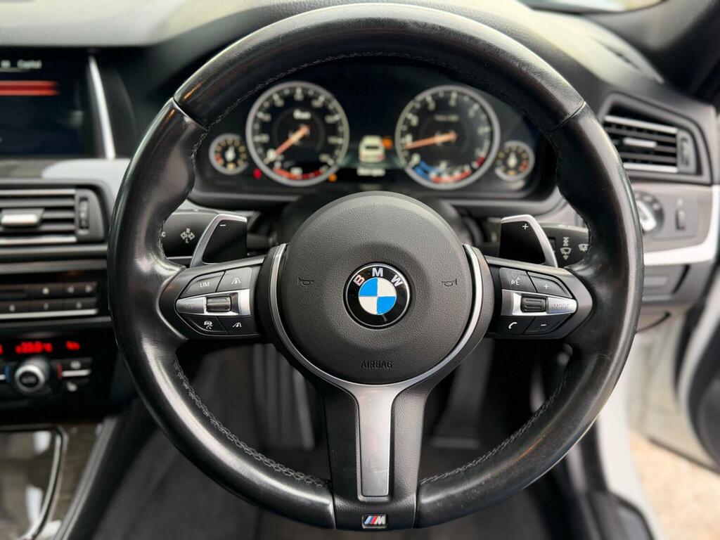 BMW 5 Series 520D Luxury Saloon Blue #32
