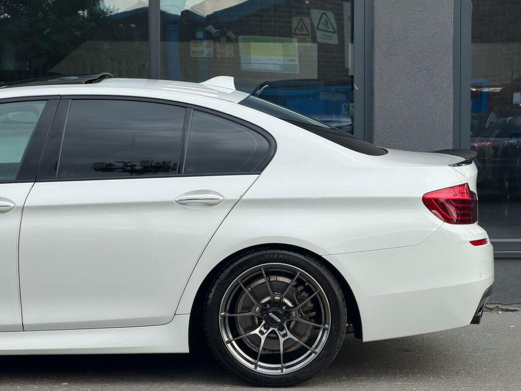 BMW 5 Series 520D Luxury Saloon Blue #15
