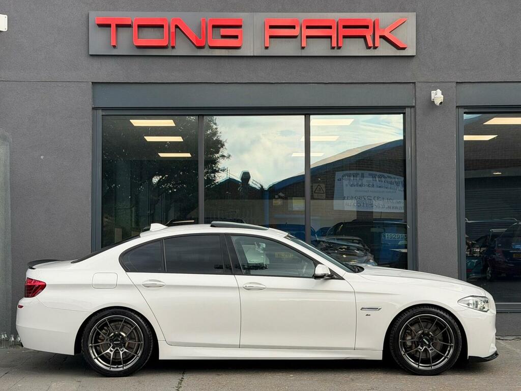 BMW 5 Series 520D Luxury Saloon Blue #7