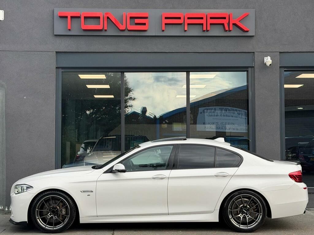 BMW 5 Series 520D Luxury Saloon Blue #14