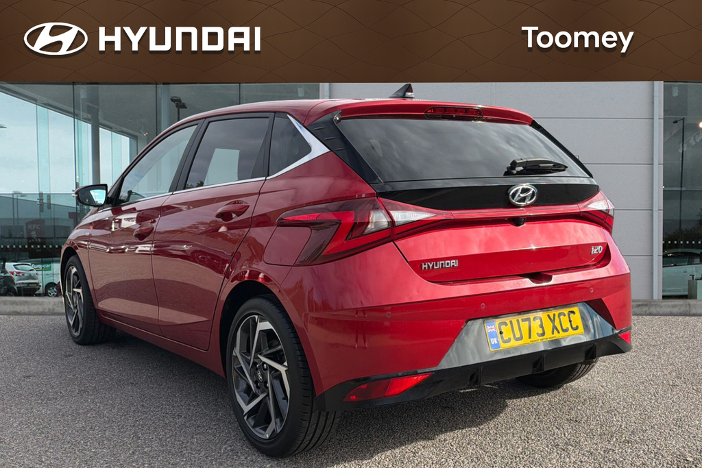 Hyundai I20 1.0 T Gdi Mhev Premium Hatchback Hybrid Red #3