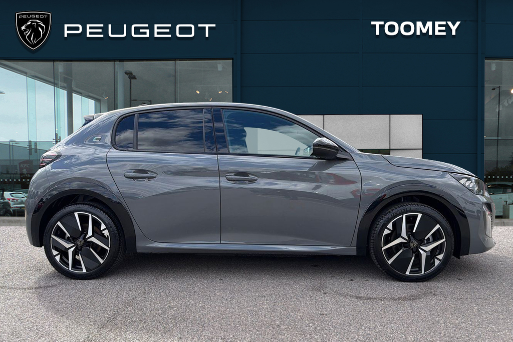 Peugeot e-208 51Kwh Gt Hatchback Grey #4