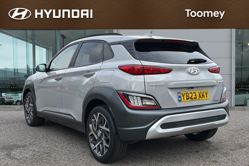 Hyundai Kona 1.6 H Gdi Ultimate Suv Hybrid Dct Euro Grey #3
