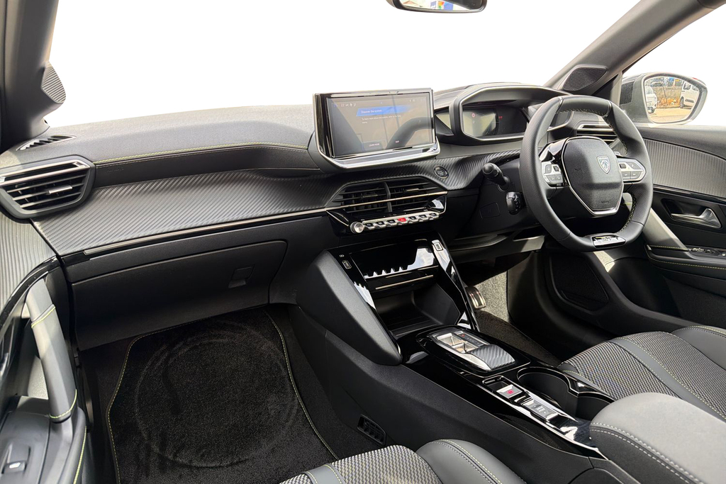 Peugeot e-208 51Kwh Gt Hatchback 11Kw Charger Grey #2